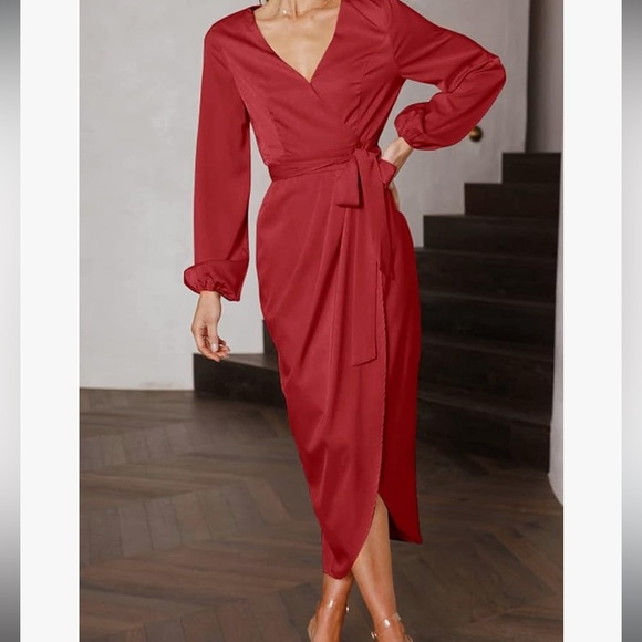 Vintage Inspired Red Dress - Picture 5 of 14